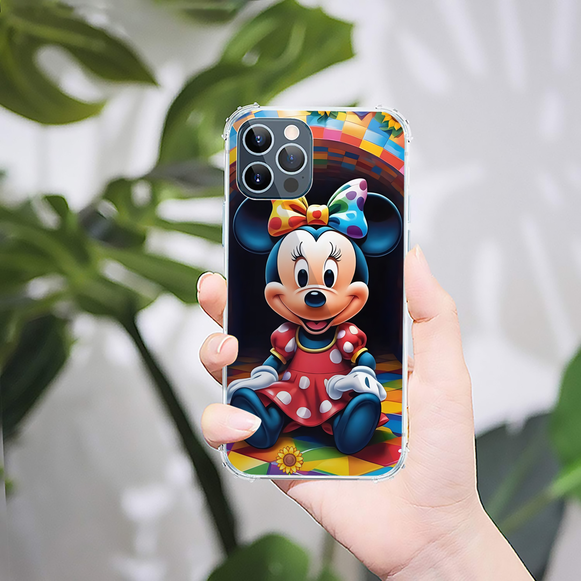 ミッキーマウス Mickey Mouse 【iPhone 12シリーズ対応】透明スマホケース（クリアソフトケース）